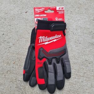 Milwaukee Red and Black Work Gloves